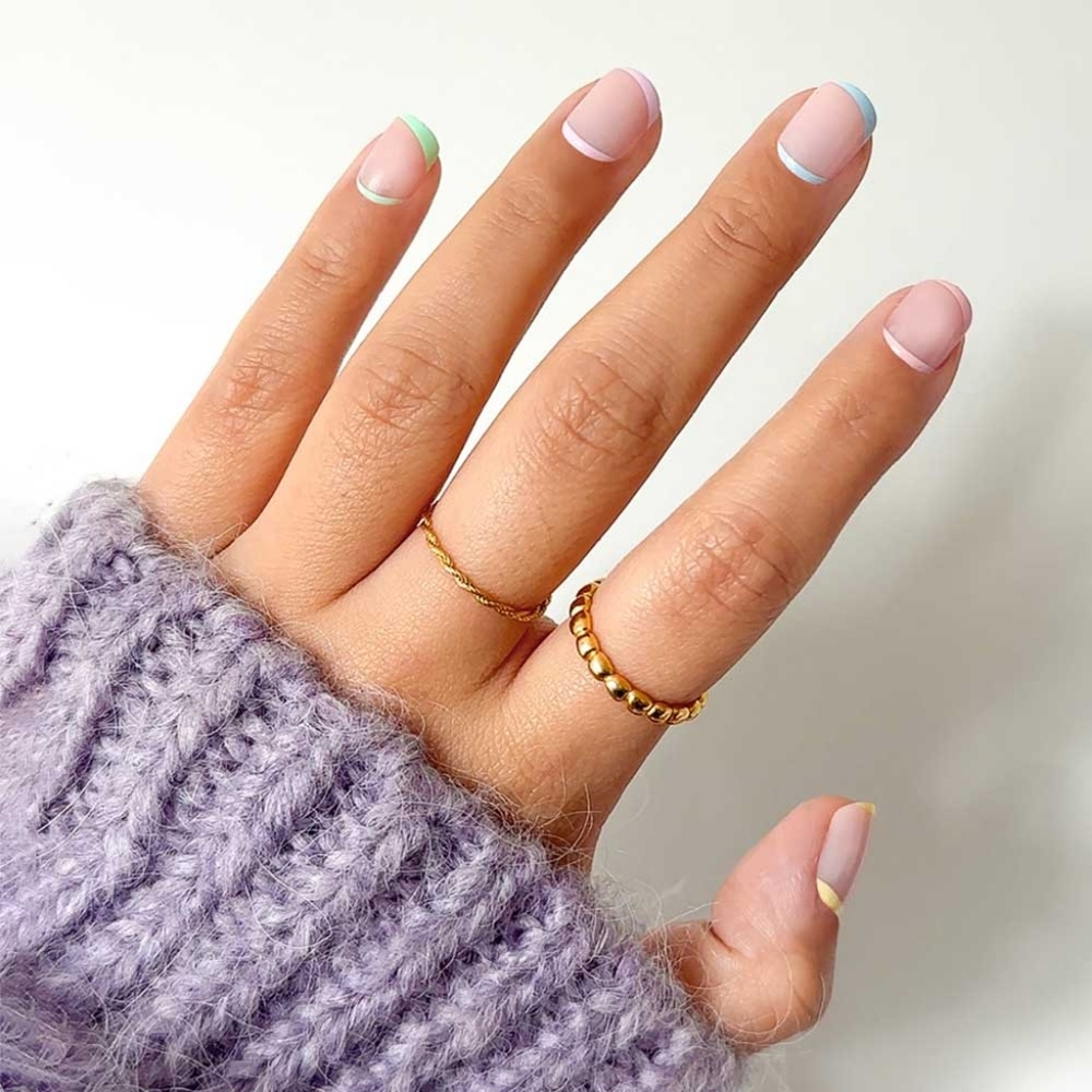 **FREE ADD-ON** Glamnetic Press On Nails Tutti Frutti Super Short